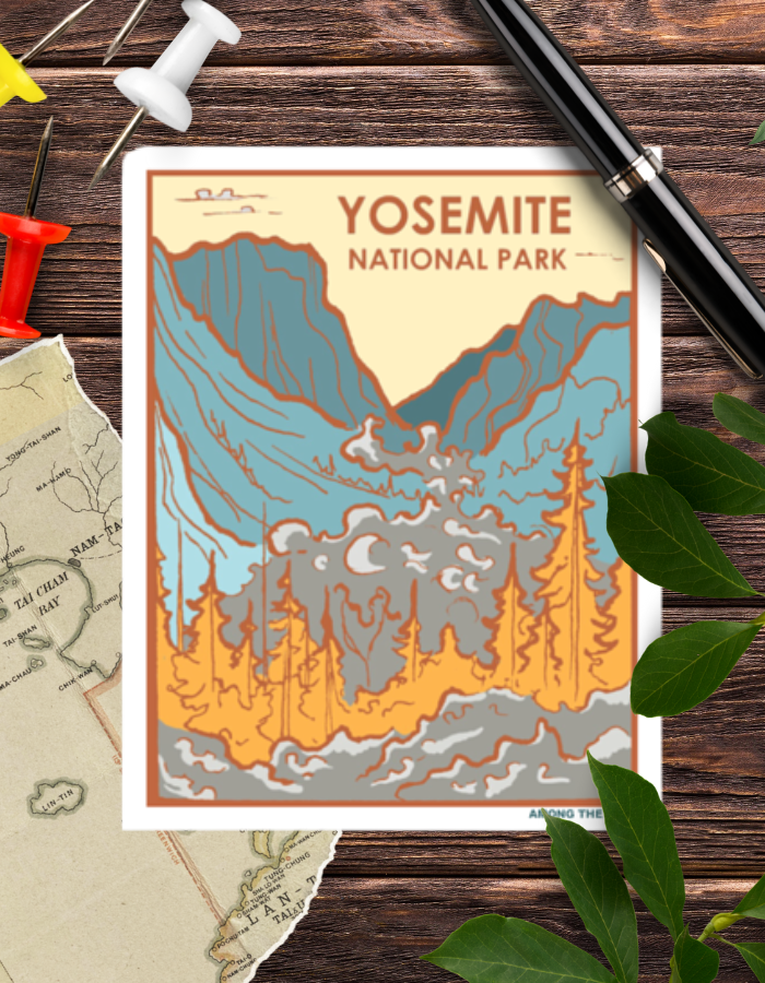 Yosemite NP Sticker