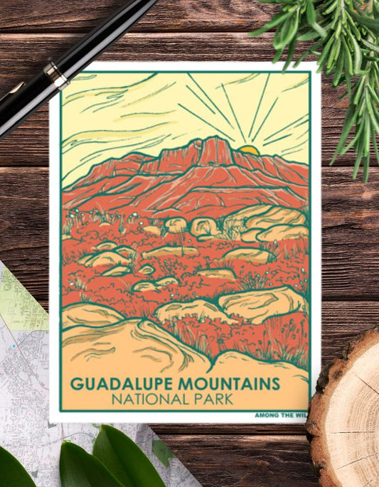 Guadalupe Mountains NP Sticker