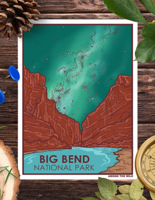 Big Bend NP Sticker