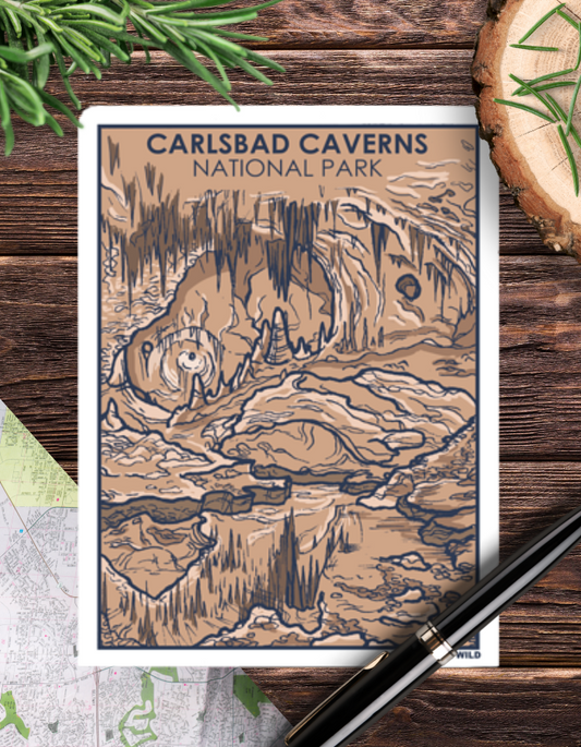 Carlsbad Caverns NP Sticker