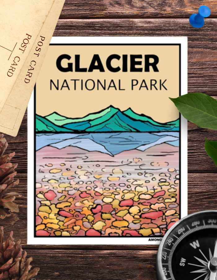 Glacier NP Sticker