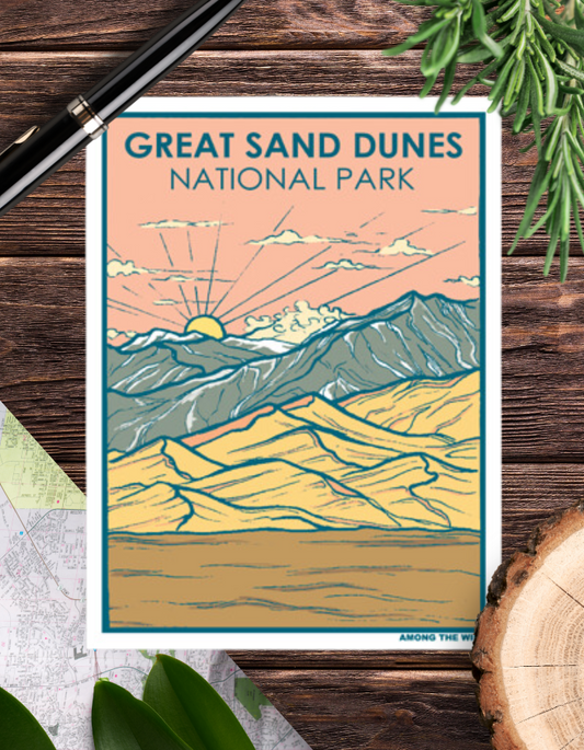 Great Sand Dunes NP Sticker