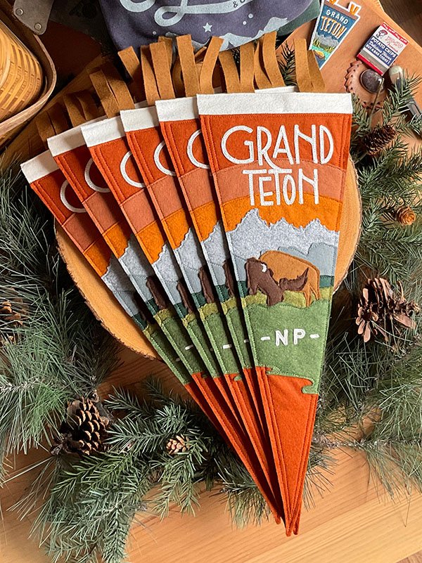 Grand Teton Pennant