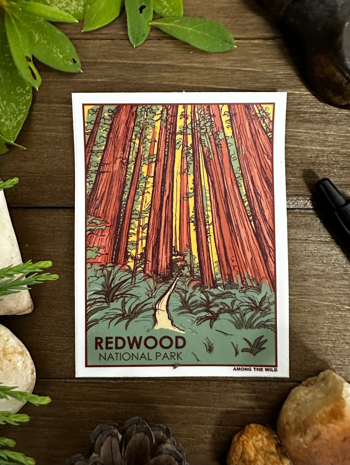 Redwood NP Sticker