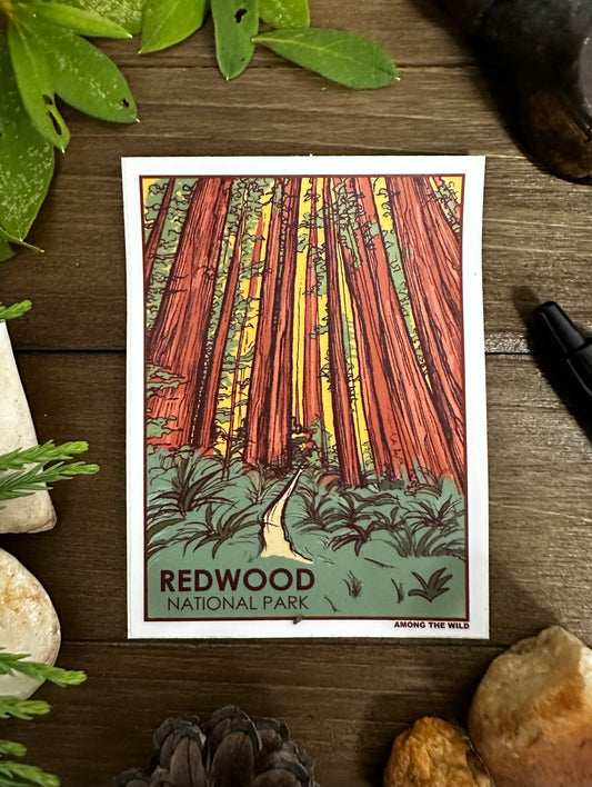 Redwood NP Sticker