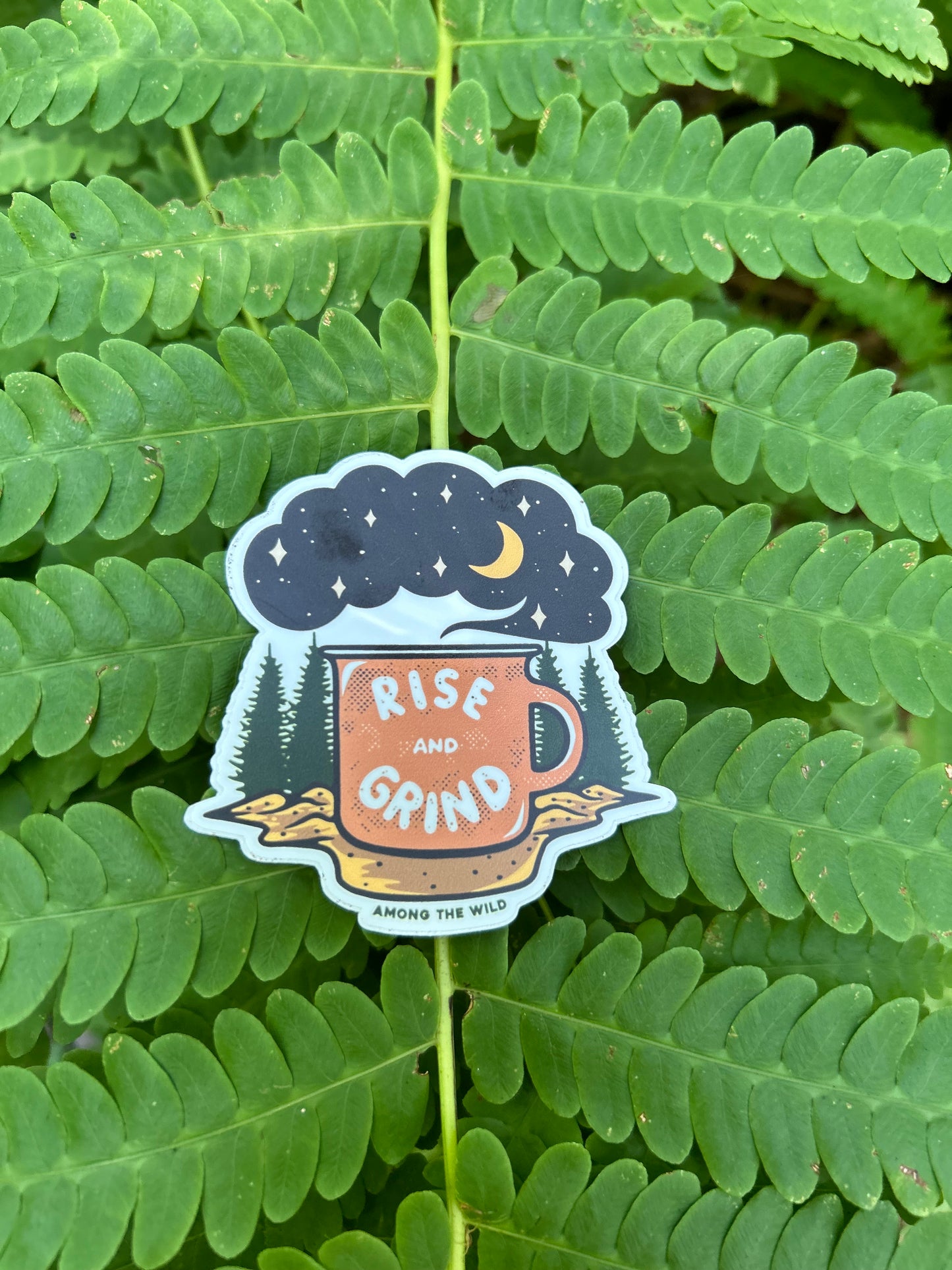 Rise & Grind Sticker