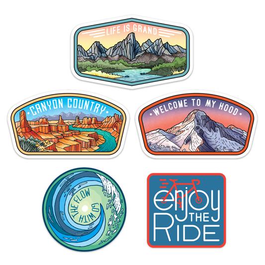 Wild Places Sticker Pack