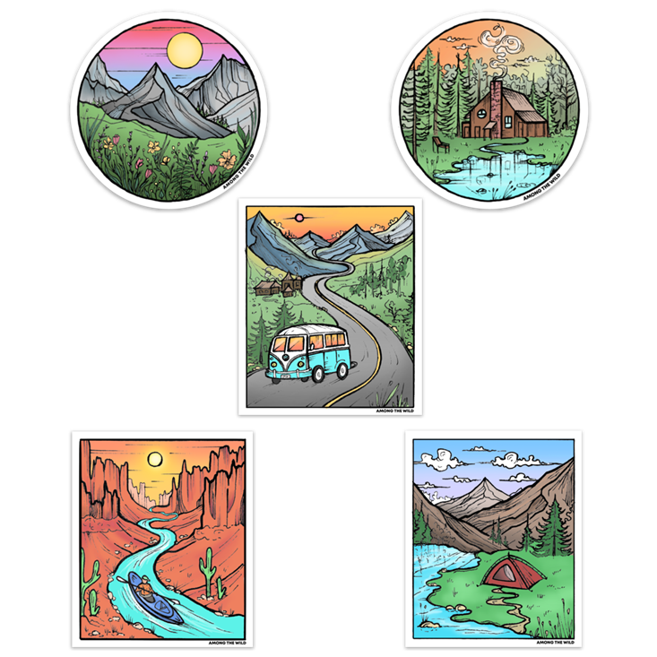 Venture Out Sticker Pack