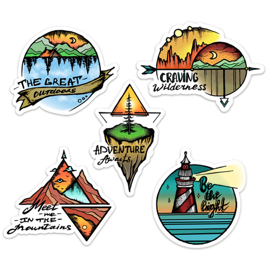 Explore Sticker Pack