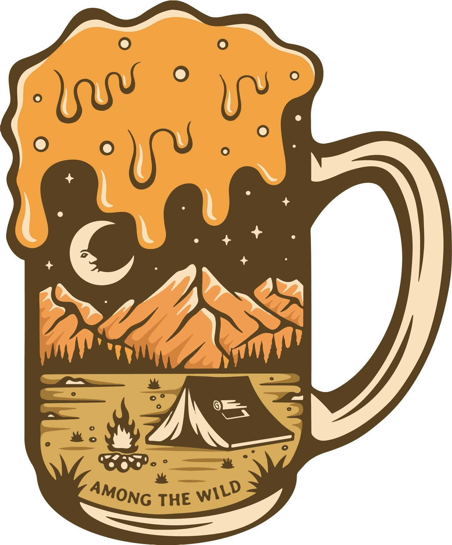 Adventure Mug Sticker