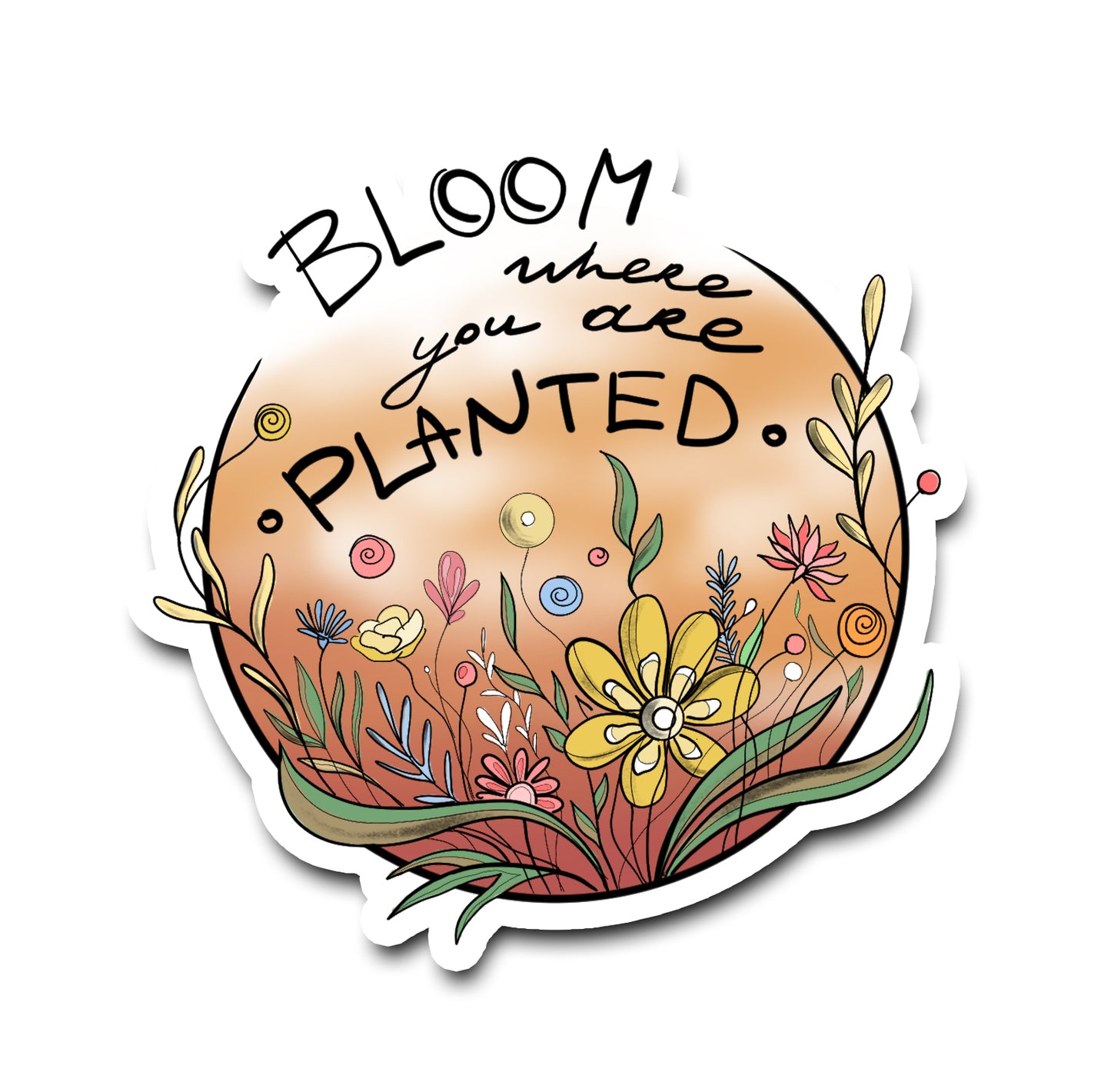 Bloom Sticker
