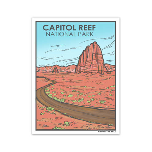 Capitol Reef NP Sticker