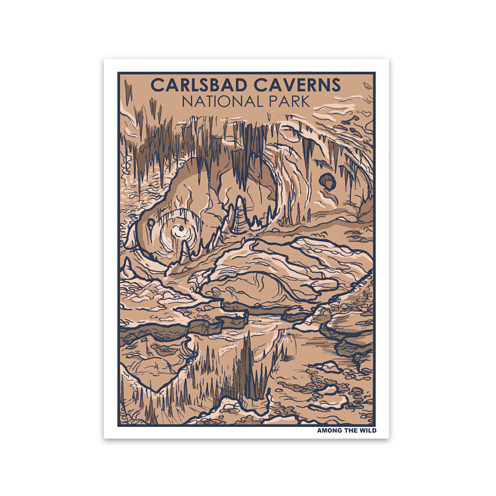 Carlsbad Caverns NP Sticker