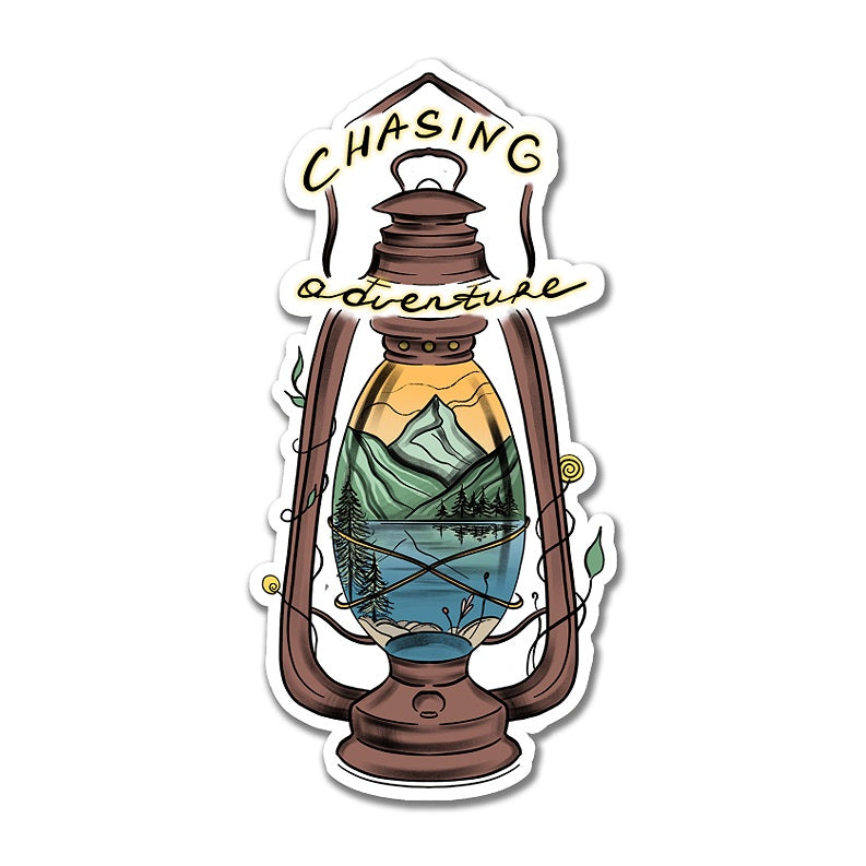 Chasing Adventure Sticker