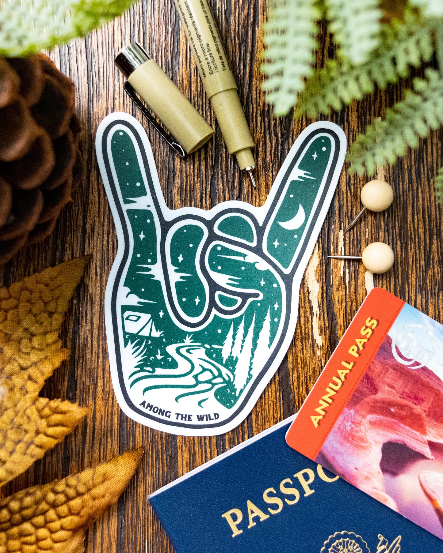 Rock On Sticker
