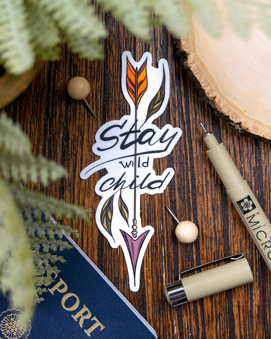 Wild Child Sticker