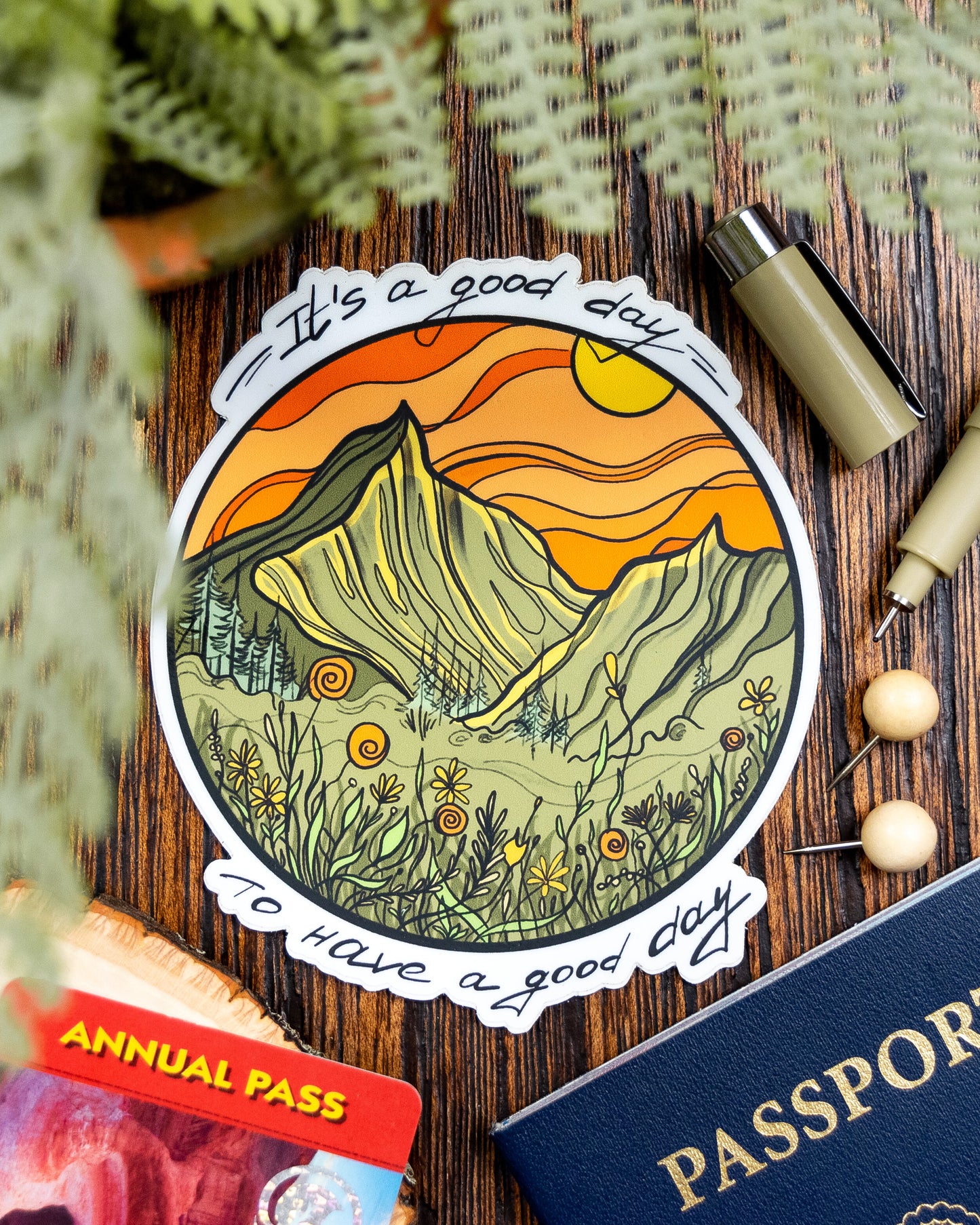 Good Day Sticker