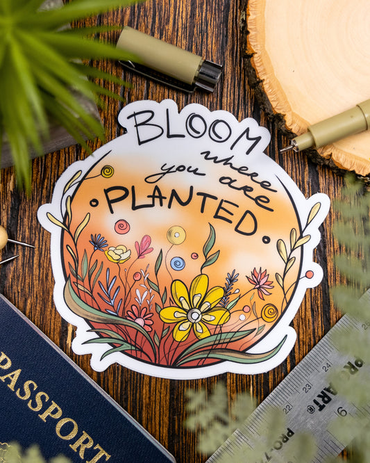 Bloom Sticker