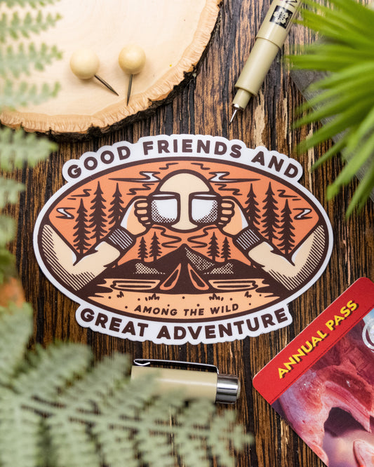 Good Friends Sticker