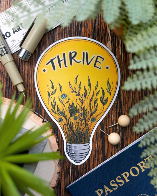 Thrive Sticker