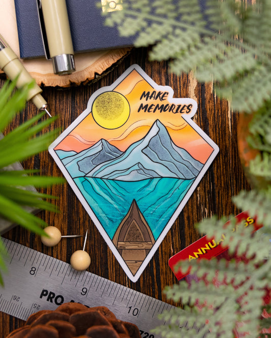 Make Memories Sticker