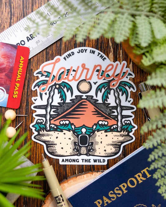 Joy In The Journey Sticker