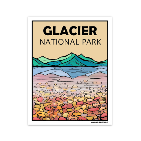 Glacier NP Sticker