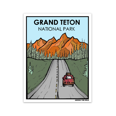 Grand Teton NP Sticker