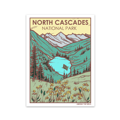 North Cascades NP Sticker