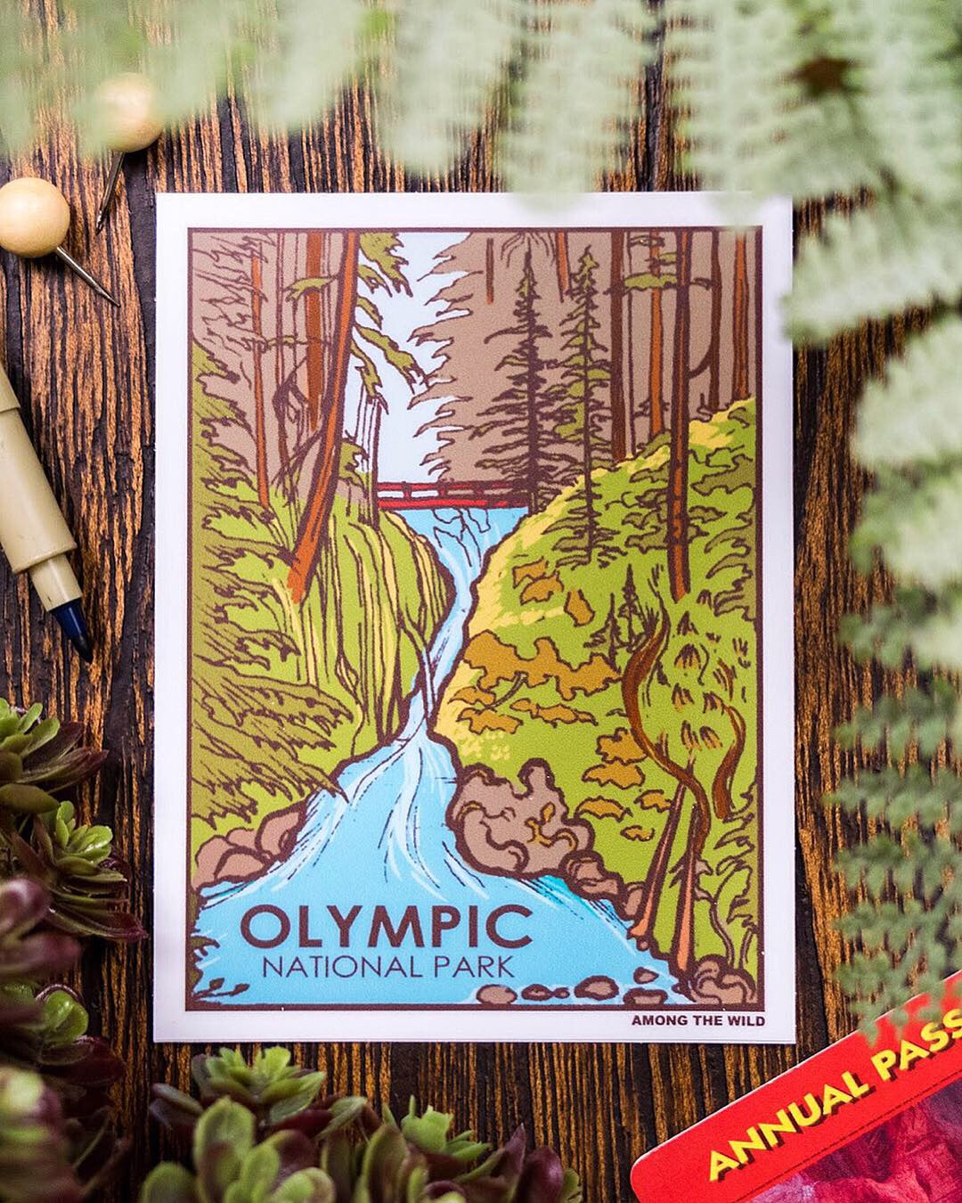 Olympic NP Sticker