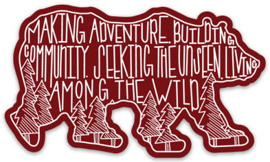 Bear Motto Sticker Pack