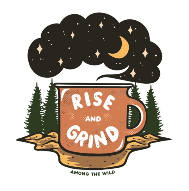 Rise & Grind Sticker