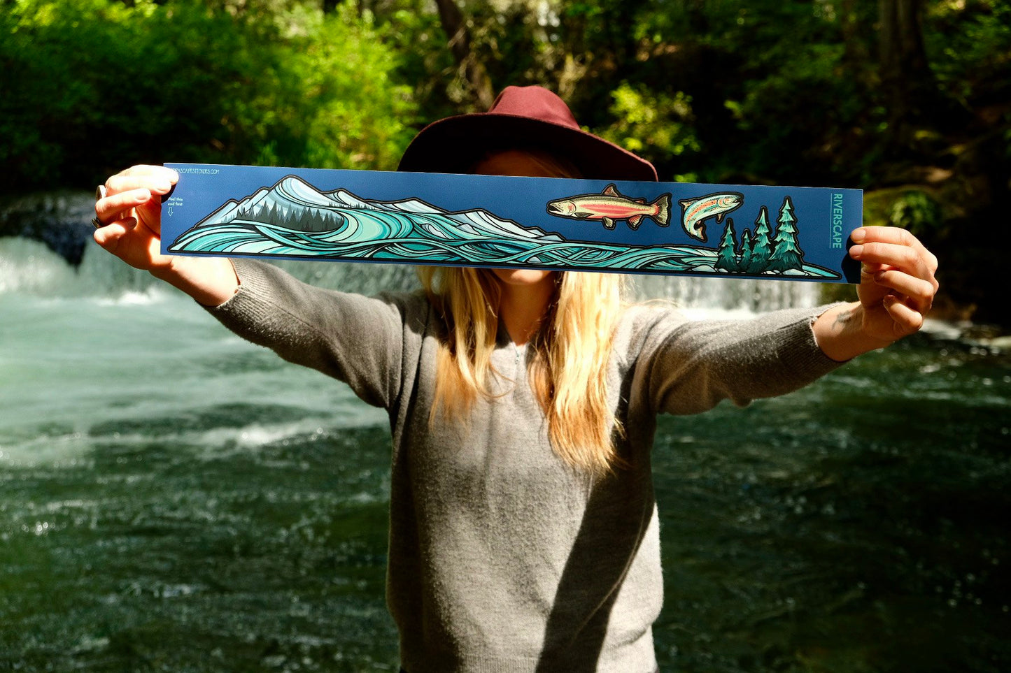 Riverscape Hydrascape Infinity Sticker