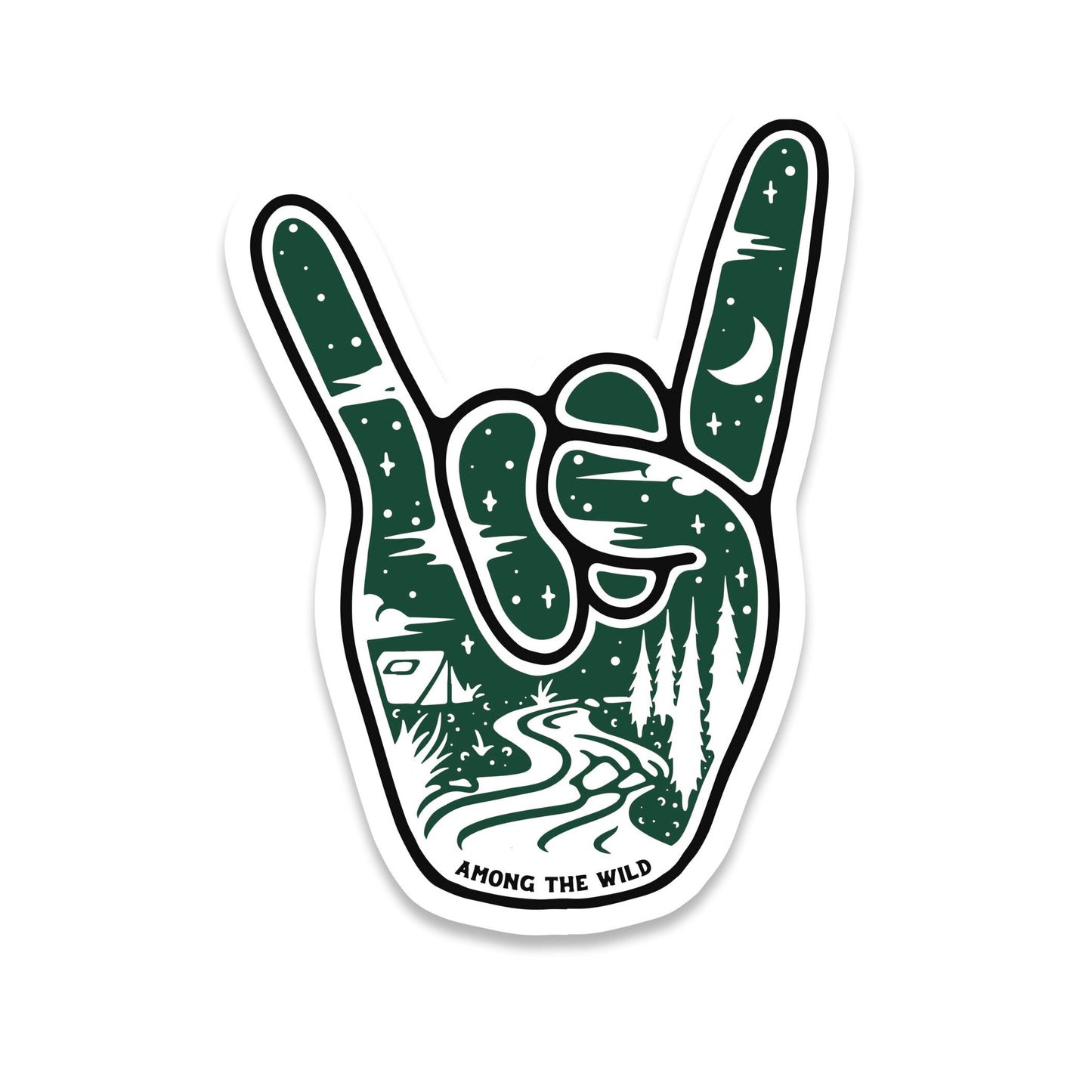 Rock On Sticker
