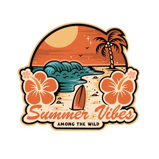 Summer Vibes Sticker