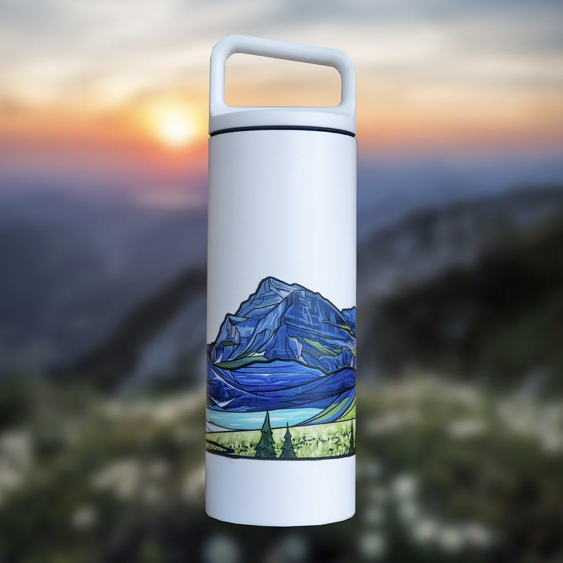 Glacier Hydrascape Infinity Sticker