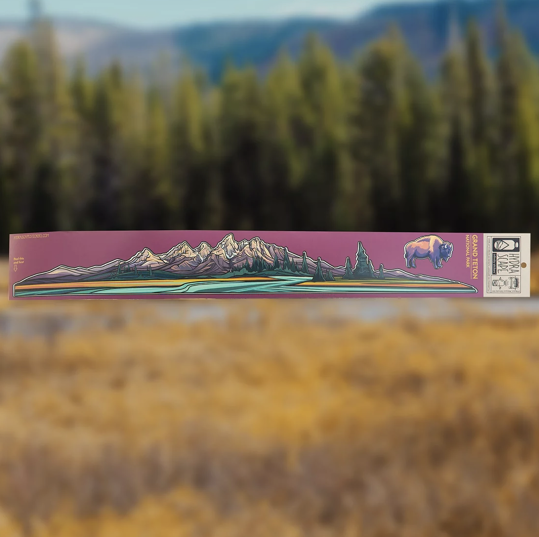 Grand Teton Hydrascape Infinity Sticker