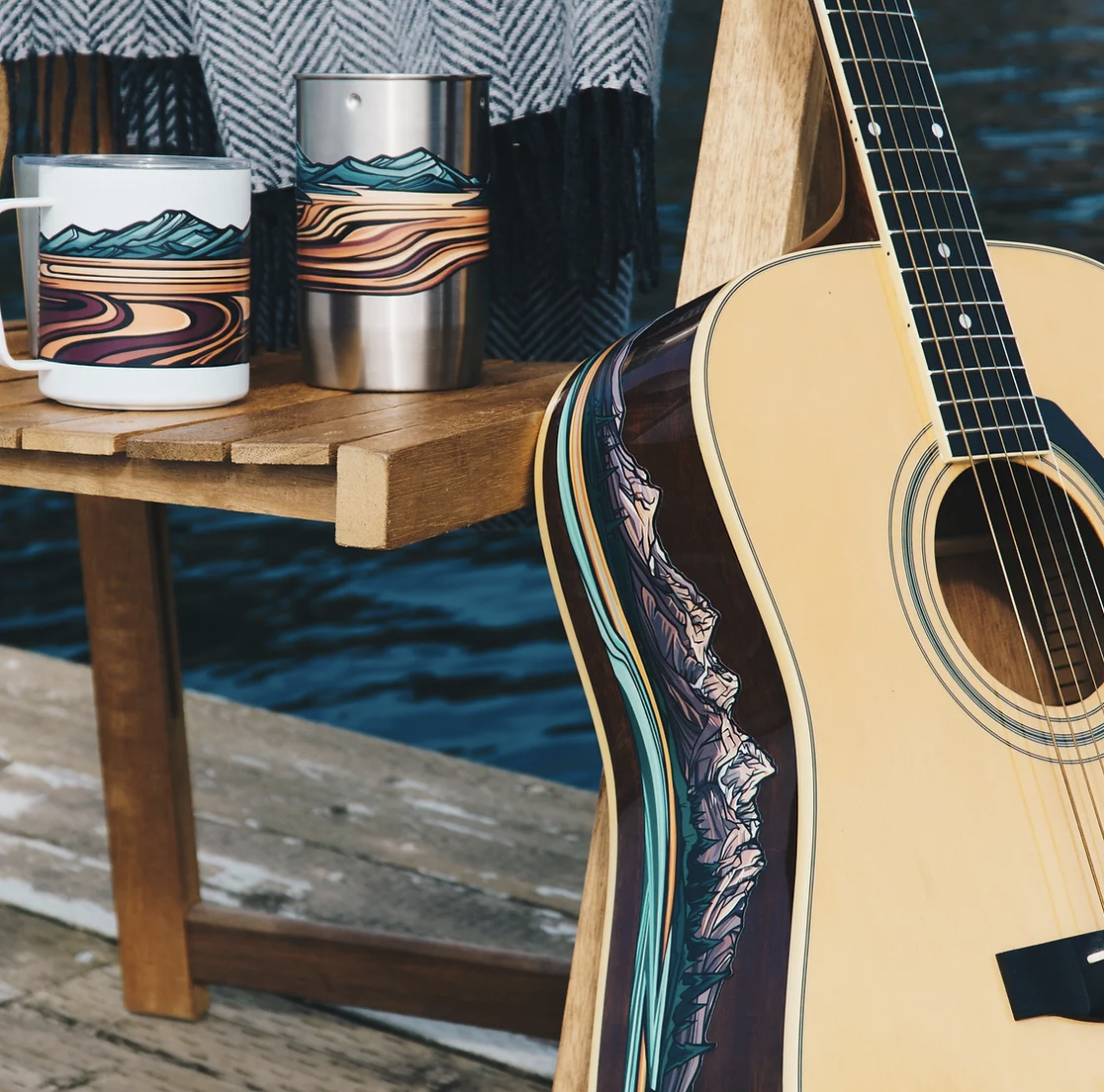 Grand Teton Hydrascape Infinity Sticker