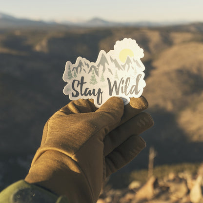 Stay Wild Sticker - 3 Pack