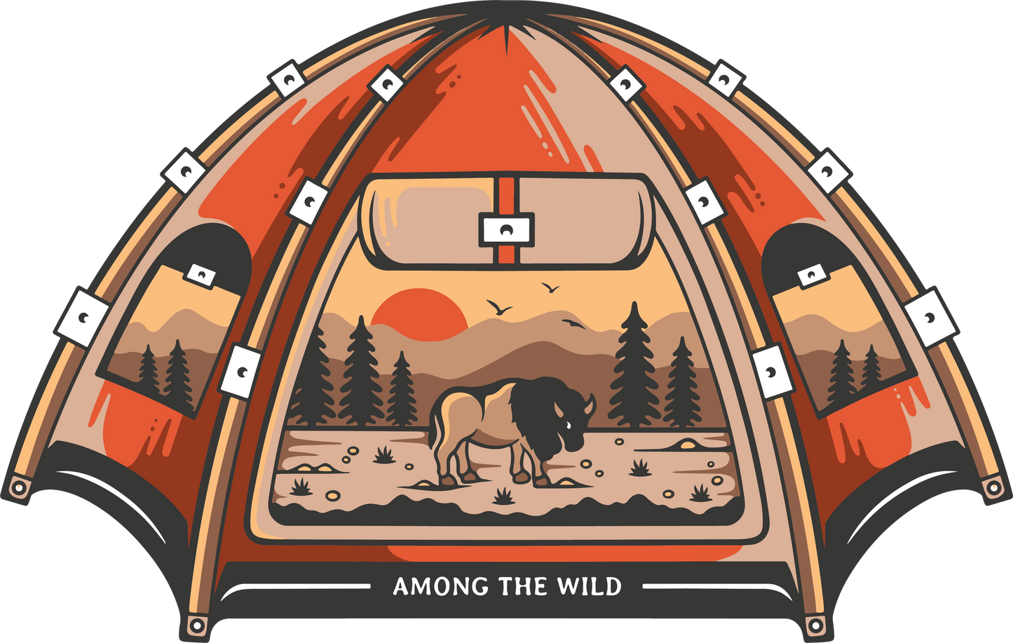 Tent Sticker Pack