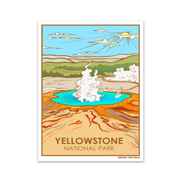 Yellowstone NP Sticker