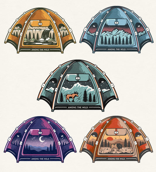 Tent Sticker Pack