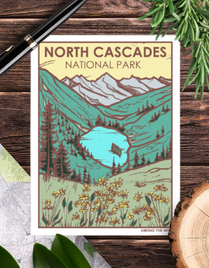 North Cascades NP Sticker