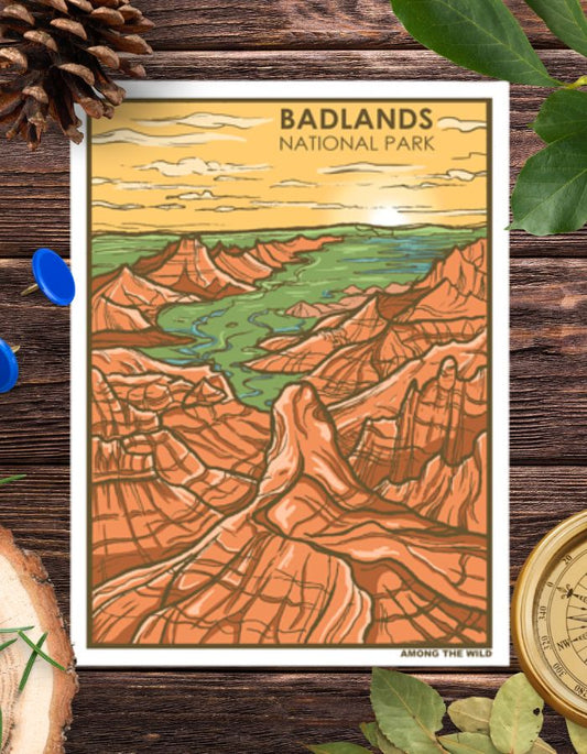 Badlands NP Sticker