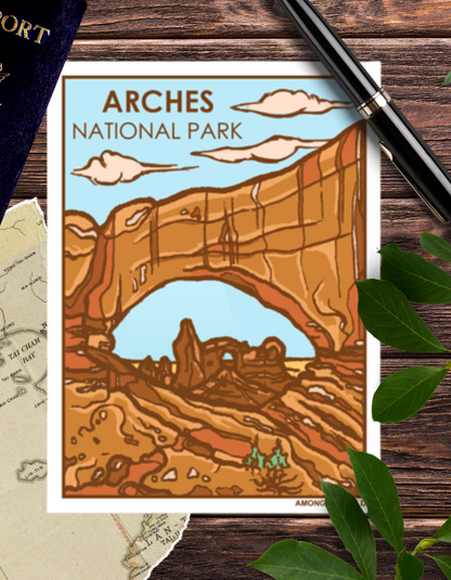 Arches NP Sticker