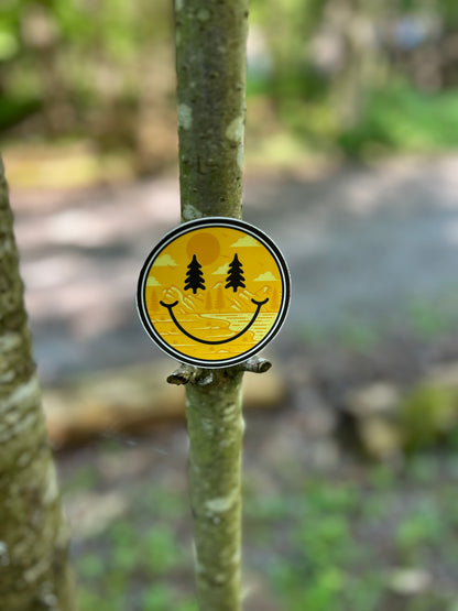 Nature Smiles View Sticker