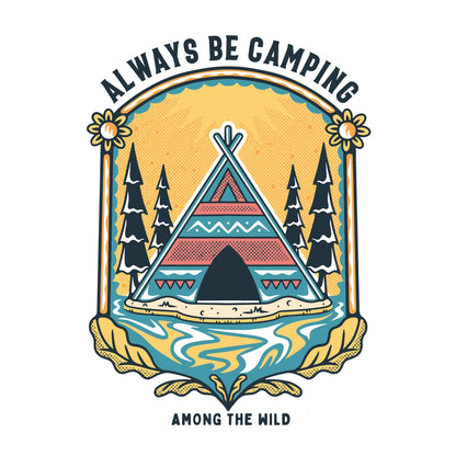 Always Be Camping Sticker