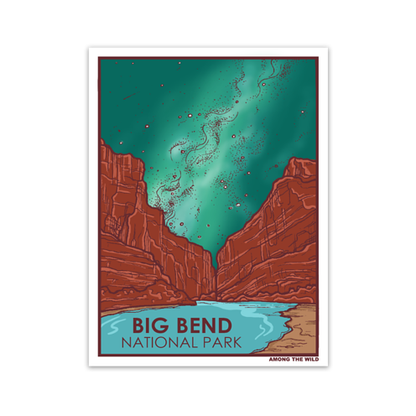 Big Bend NP Sticker