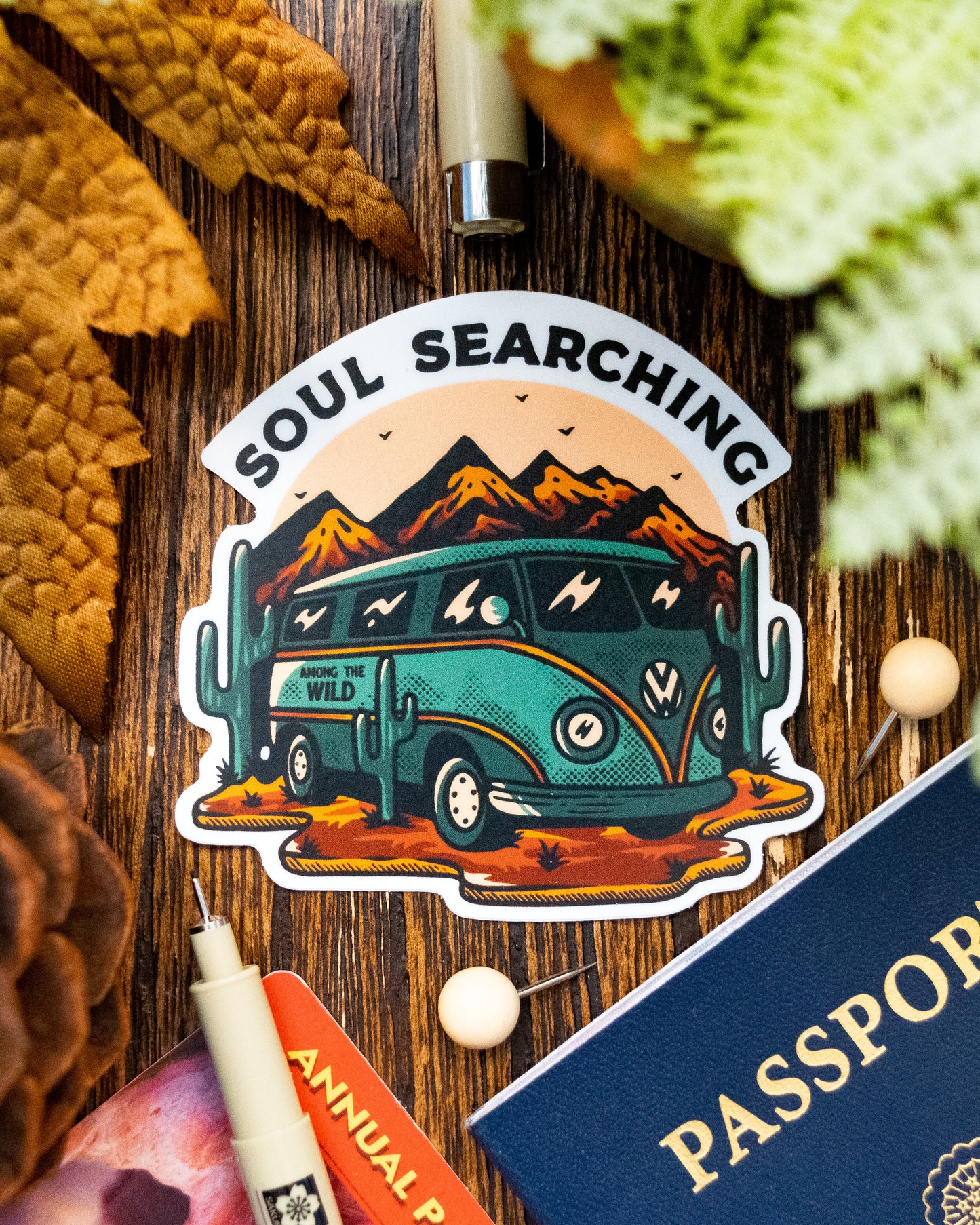 Soul Searching Sticker