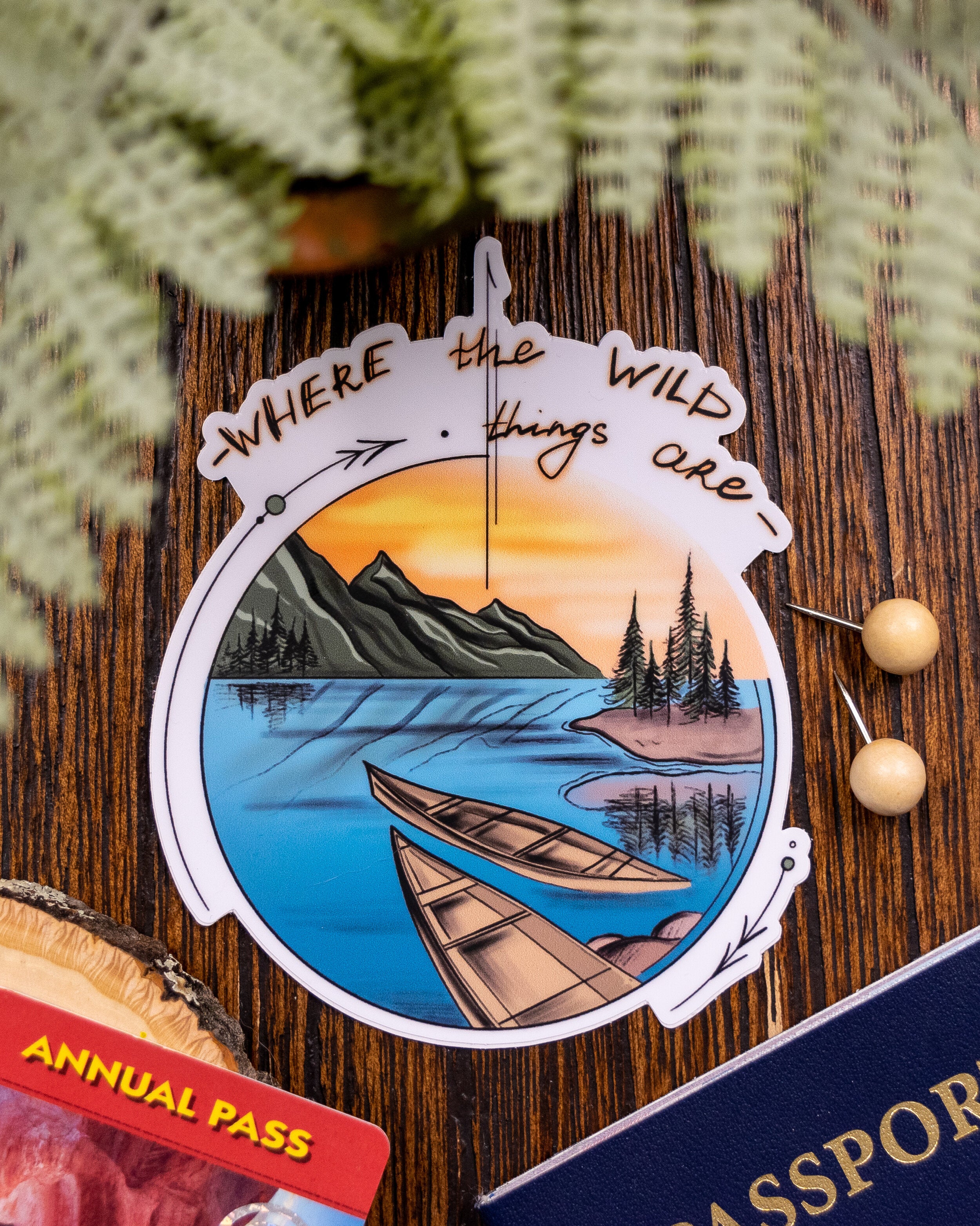 Wild Sticker Wild Things Sticker – Among The Wild